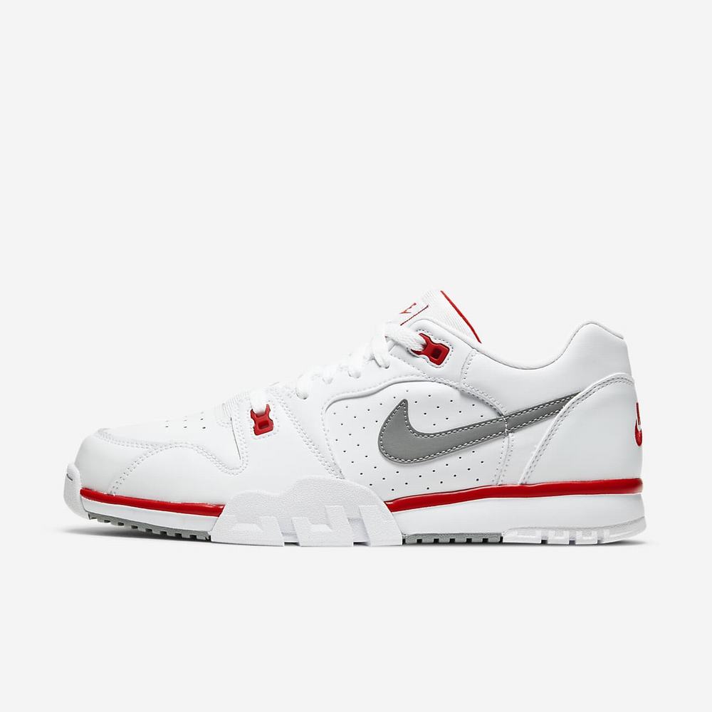 Sneakers Nike Cross Trainer Low Blanche 9780-634 White/University Red/Particle Grey Homme | IDU-45444035